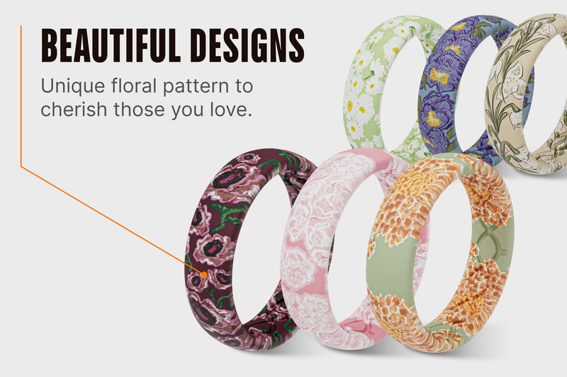 October Cosmos Thin Ring